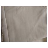 (6) Panels of Cream & White Cottons 2-2.5 Yards Each