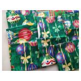 (14) Cotton Holiday Themed Fat Quarters
