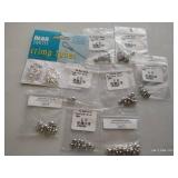 Crimp Covers- Many Marked Silver