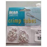 Crimp Covers- Many Marked Silver