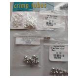 Crimp Covers- Many Marked Silver