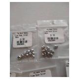Crimp Covers- Many Marked Silver