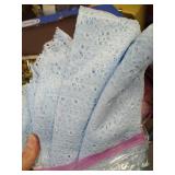 Bin of Laces, Velvets, Silks & Fine Knits