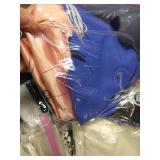 Bin of Silks, Satins, Crushed Velvets, Etc.