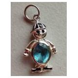 925 Silver Little Boy Charm