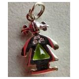 925 Silver Girl Charm