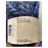 (2) Skeins Chunky Blue Yarn