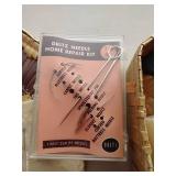 Fun Vintage Basket of Sewing Needles & Pins