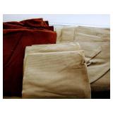 (3) Heavy Corduroy Fabrics, 2-2.5 Yards Each