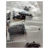 Black Seed Beads, Various Styles/Sizes