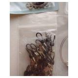 Glasses Holders, Toggles, Pins & Brads