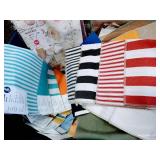 Big Tote of Upholstery, Silk & Other Fabric Samples