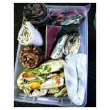 Tote w/Many Yards of Thick Upholstery Materials