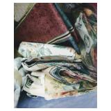 Tote w/Many Yards of Thick Upholstery Materials