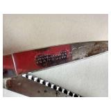 Vintage Pinking Shears, 9" Scissors, 5" Scissors