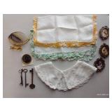 Vintage Pictures, Keys, Collar, Hankies