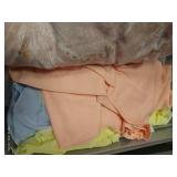 (3) Small Bins of Swim Suit & Lingerie Type Fabrics