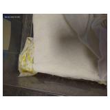 (3) Small Bins of Swim Suit & Lingerie Type Fabrics