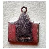 Sterling Painted Fireplace Charm