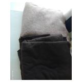 Soft, Fluffy Wool Feel Fabric & Soft Thinner Wool Gabardine Fabric