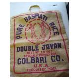 Vintage Burlap Sack Bag