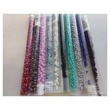 (10) Tubes Glass Seed Beads