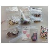 Assorted Beads, Watch Faces & Bracelet Kit