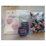 Assorted Beads, Watch Faces & Bracelet Kit