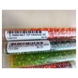(5) Full Tubs Glass Seed Beads