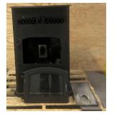 PelPro PP70 Pellet Stove for Home Heating - 70 lb Hopper, 42,500 BTU Heats up to 2,000 Sq. Ft., Easy-Dial Temp Control, Built-in Thermostat with Auto-Ignition, Variable Speed Blower Msrp $1,399.99