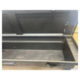 Northern Tool + Equipment Low-Profile Crossover Truck Toolbox with Removable Tray, 69in. x 20in. x 13in., Aluminum, Textured Matte Black, Pull Handle Latches