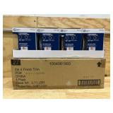 4 in. Adjustable CCT Integrated LED Recessed Light Trim Can Light with 4 Trim Color Trim Options 1000 Lumens Dimmable (lot of 8)