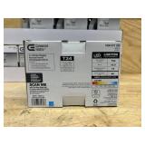 3in. Integrated LED Canless Recessed Light with White Trim, Silver and White Reflectors and CCT, (lot of 8)