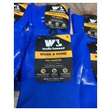 Wells Lamont Work and Home Chemical Gloves Blue Large (lot of 6)