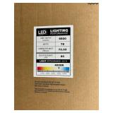 *49 in. x 18 in. High Output 5500 Lumens Traditional LED Flush Mount Ceiling Light Dimmable 4000K Bright White