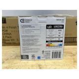 4 in. Adjustable CCT Integrated LED Recessed Light Trim Can Light with 4 Trim Color Trim Options 1000 Lumens Dimmable (lot of 8)