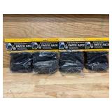 King Innovation 47030 Chalk Bag with Adjustable Belt & Draw String, Black