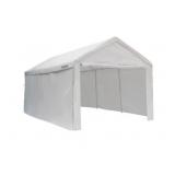 *Ironton 10ft. x 20ft. Outdoor Canopy Tent Enclosure Kit, White lot of 2