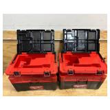 Milwaukee Packout 2.5 Gallon Wet/Dry Vacuum (read description, lot of 2)