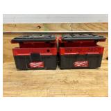 Milwaukee Packout 2.5 Gallon Wet/Dry Vacuum (read description, lot of 2)