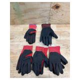 Milwaukee Size 9 Gloves (lot of 5)