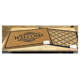 *Welcome Mats (lot of 2)