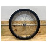 Marathon Tires Flat-Free Tire on Steel Spoke Rim, 3/4in. Bore, 24 x 2.0in. MSRP $64.99