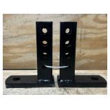 Adjustable L-Bracket Hitch Mount lot of 2
