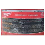 Milwaukee Compact Vacuum Cat No. 0882-20 lot of 2