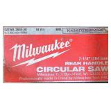 Milwaukee Powered Head/ Rear Hand Circular Saw