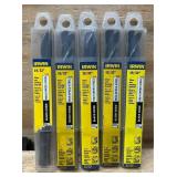 Irwin Silver and Deming Drill Bit 19/32" lot of 5