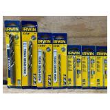 Irwin Rotary/High Speed Steel/Cobalt lot of 7