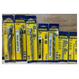 Irwin Rotary Masonary/High Speed/ Turbo lot of 7