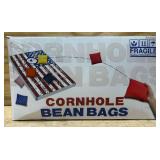 Cornhole Bean Bags Black/Yellow